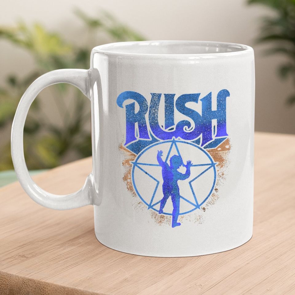 Graphic Rush Mug Music Band Love Starman Coffee Mug