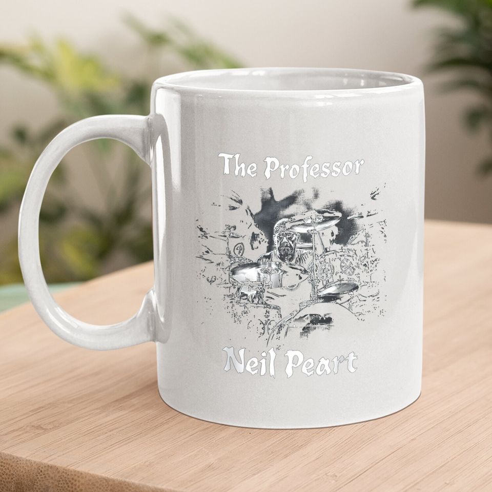 Neil Peart The Drumming Professor-rush Drummer Coffee Mug
