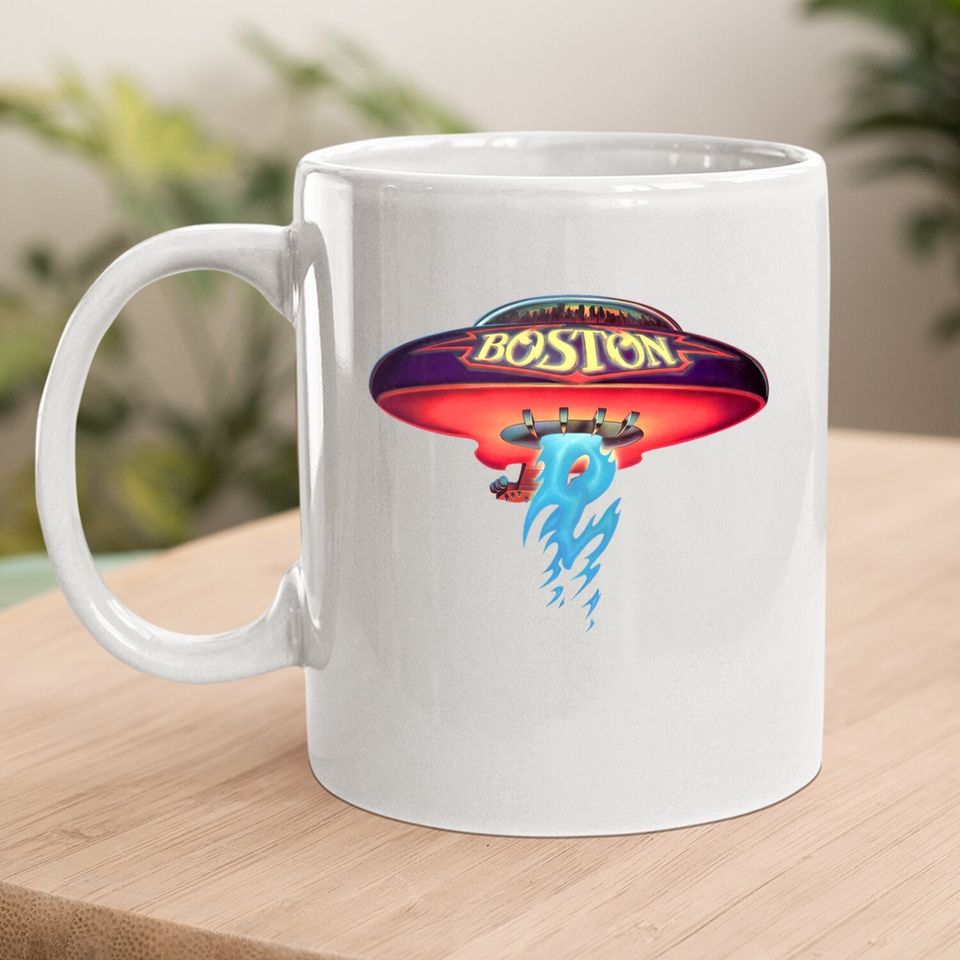 Boston Rock Band Mans Soft Mug