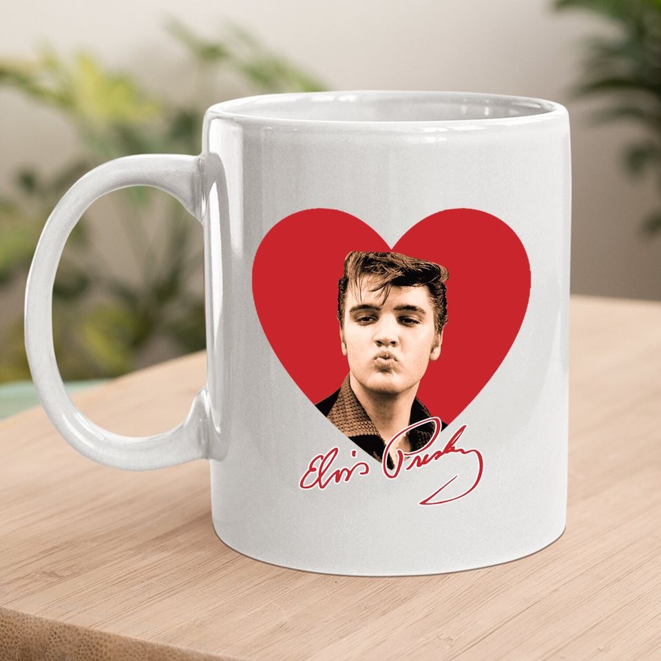 Elvis Smooches Coffee Mug