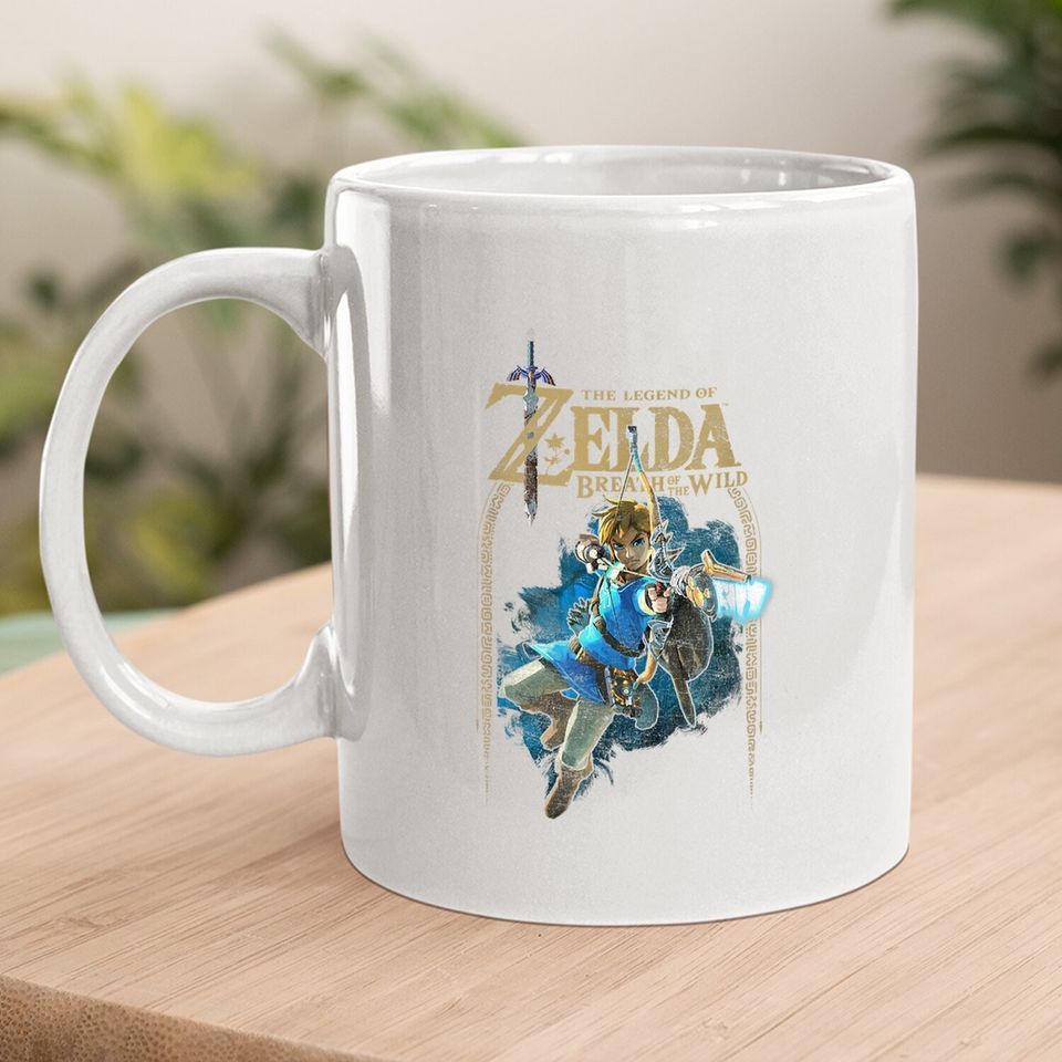 Zelda Breath Of The Wild Link Arch Coffee Mug