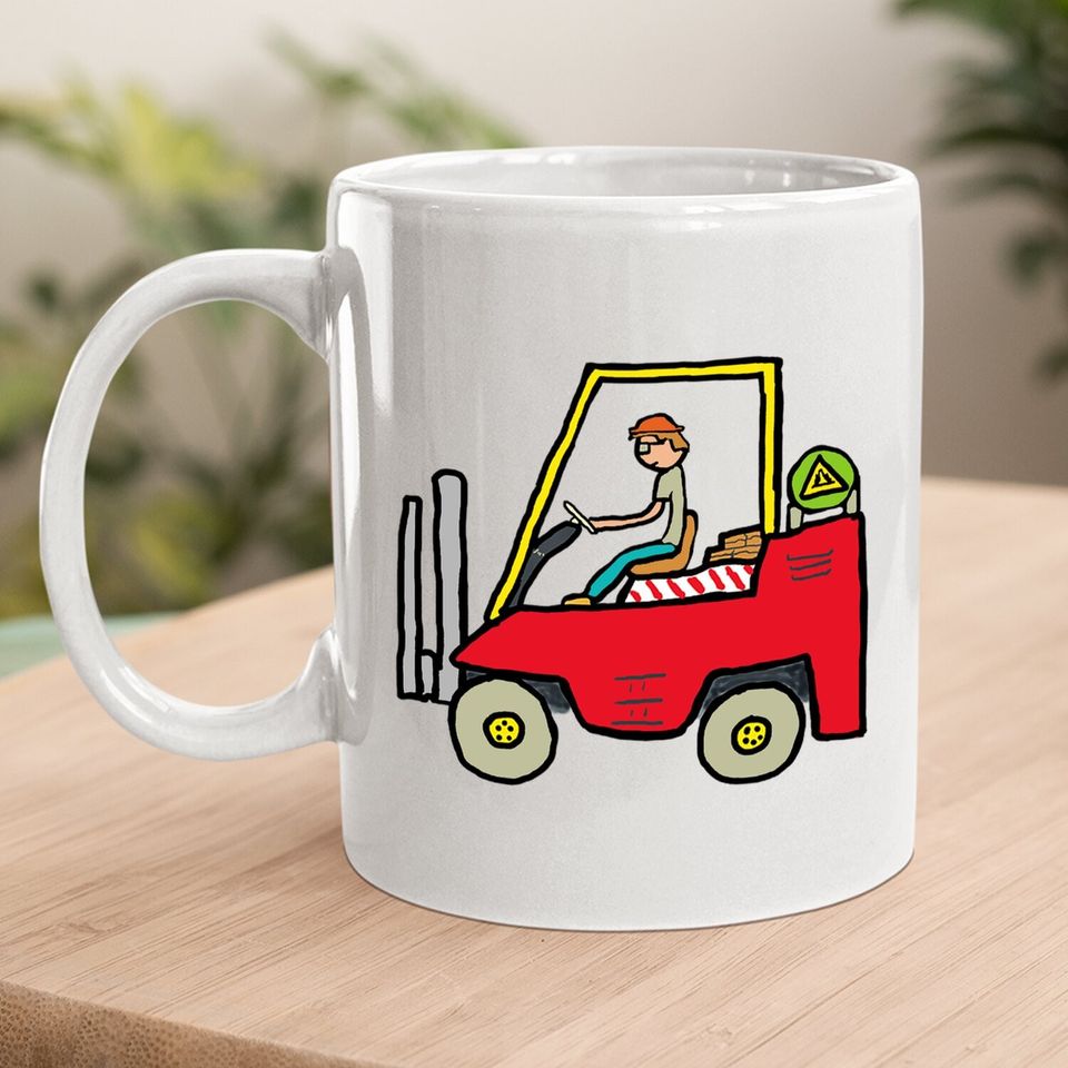 Forklift Truck Coffee.  mug