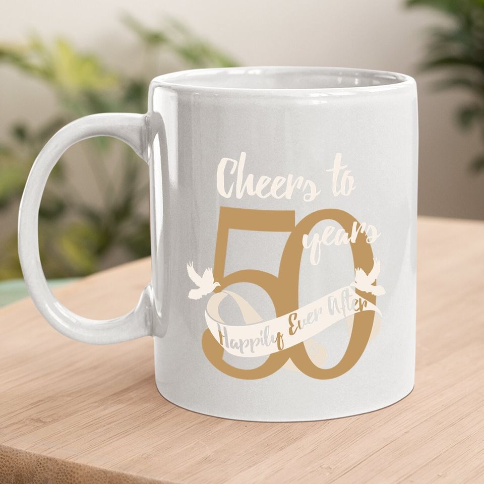 50th Wedding Anniversary Coffee.  mug Gift For Couples
