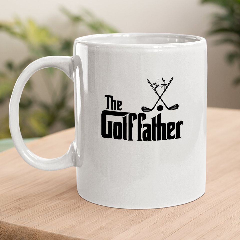 The Golffather Golf Father Funny Golfing Fathers Day Coffee  mug