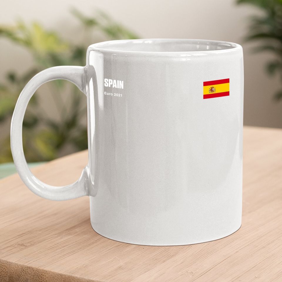 Euro 2021 Coffee Mug Spain Football Team Double-sided