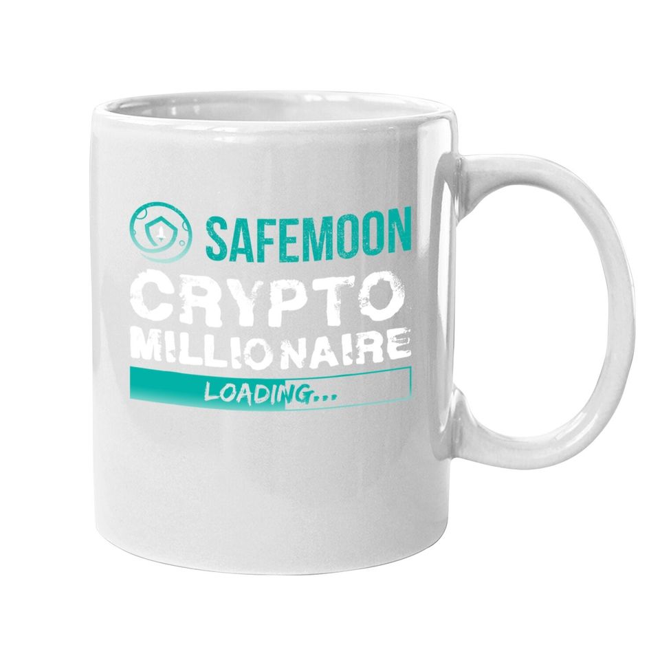 Crypto Millionaire Loading Funny Bitcoin Safemoon Coffee Mug