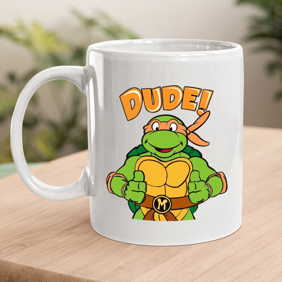 Teenage Mutant Ninja Turtles Michelangelo Dude Coffee Mug
