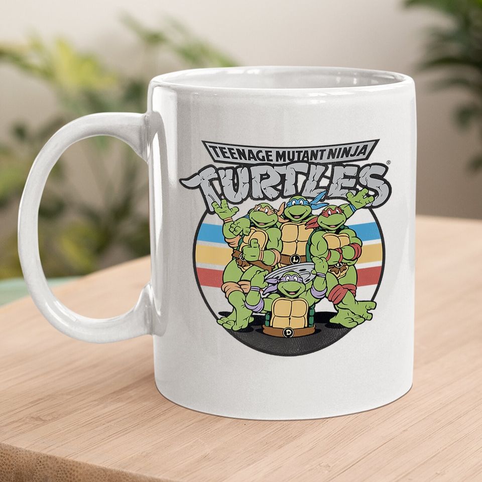 Teenage Mutant Ninja Turtles Retro Spot Logo Mug-coffee Mug