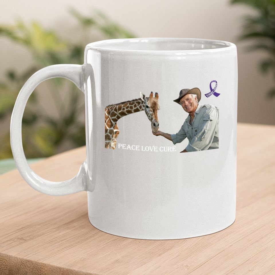 Jack Hanna With Cute Giraffe Coffee Mug