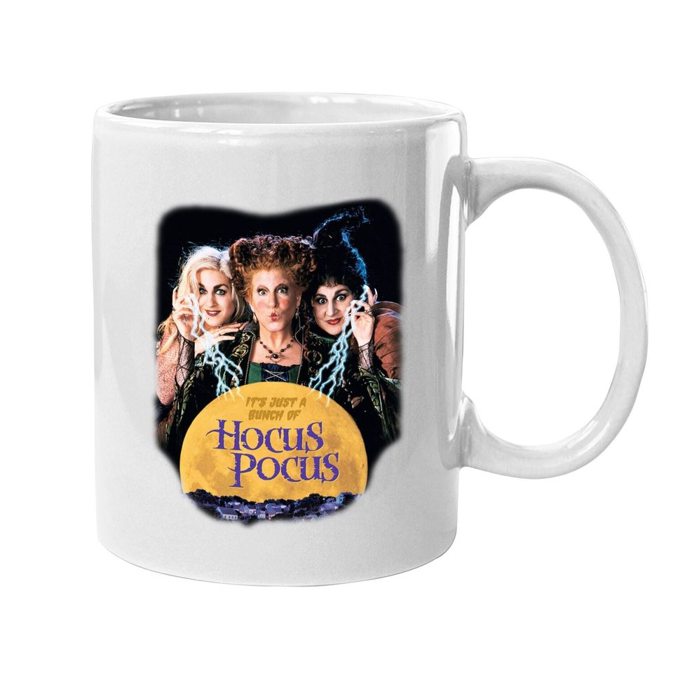 Hocus Pocus Coffee Mug Short Sleeve Graphic Classic Movie Mug Top