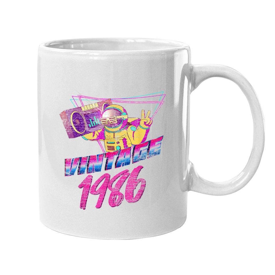 35th Birthday Vintage 1986 Coffee Mug