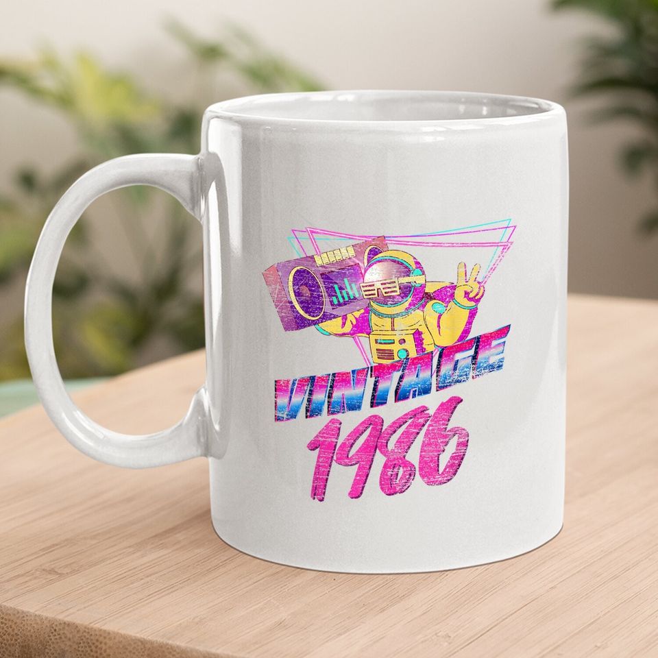35th Birthday Vintage 1986 Coffee Mug
