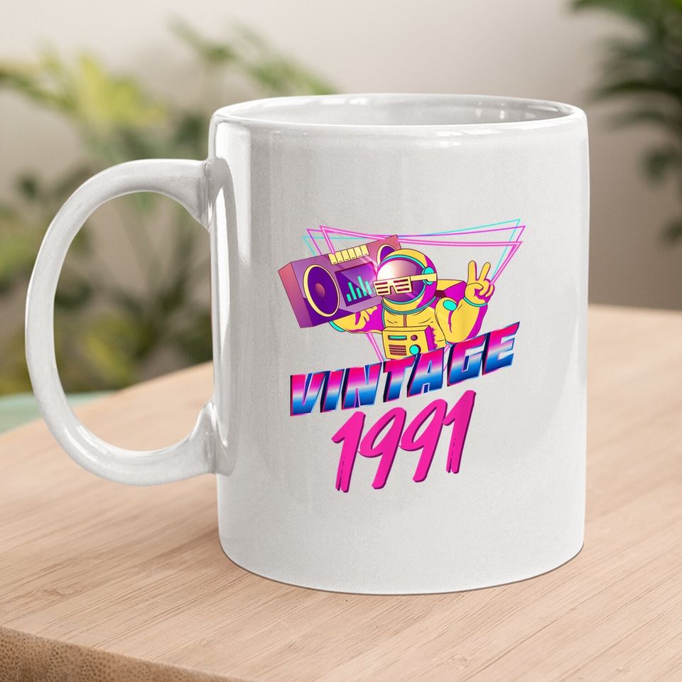 30th Birthday Vintage 1991 Coffee Mug