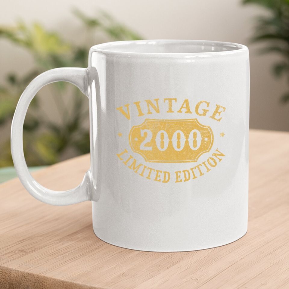 21st Birthday Anniversary Gift Limited 2000 Coffee Mug