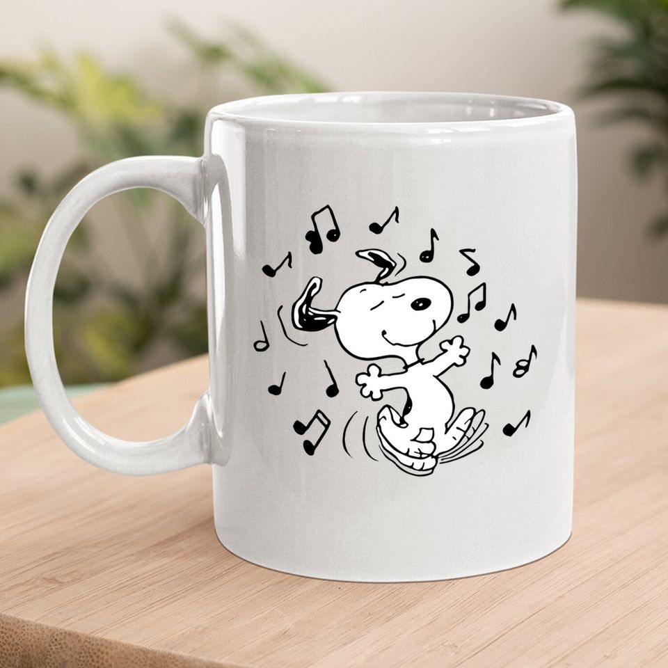 Dancing Snoopy Coffee Mug