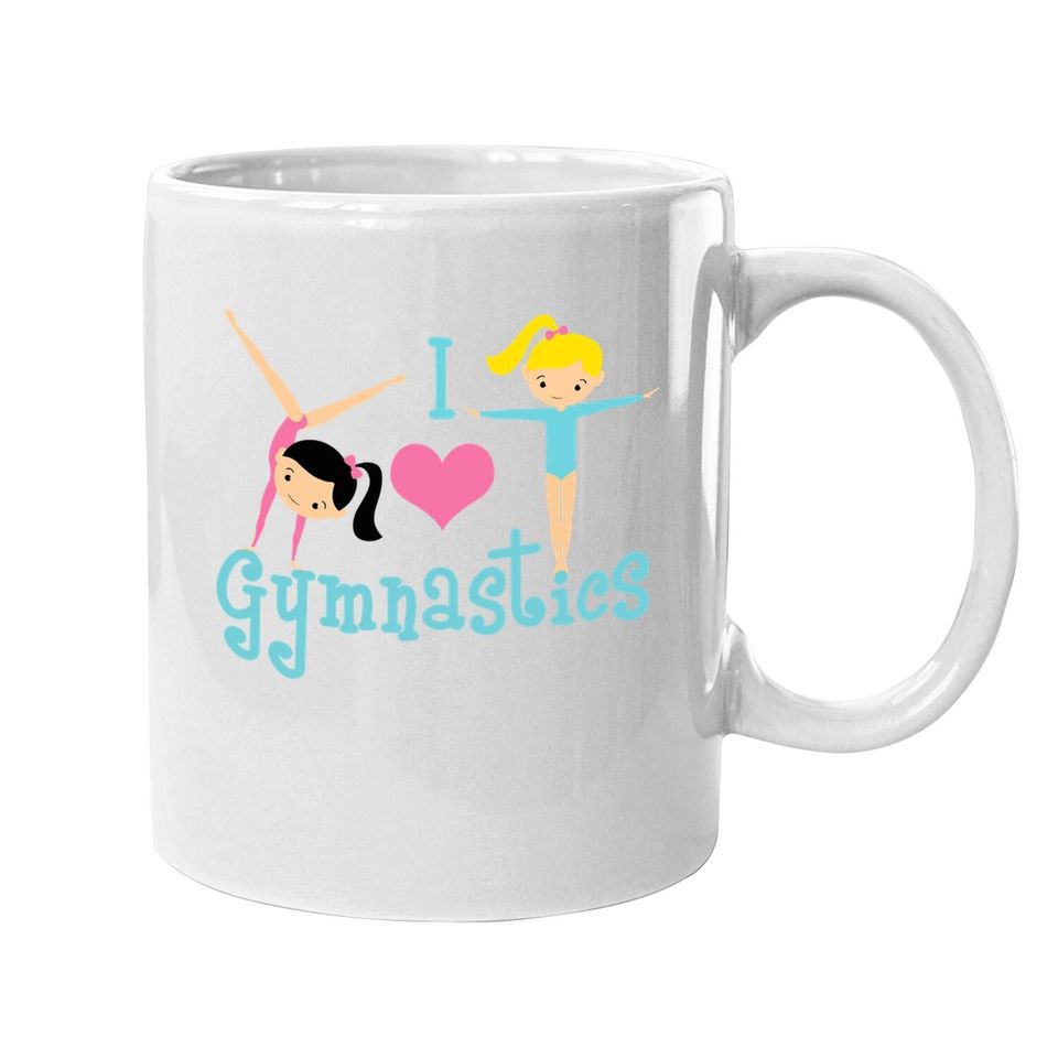 I Love Gymnastics Coffee Mug