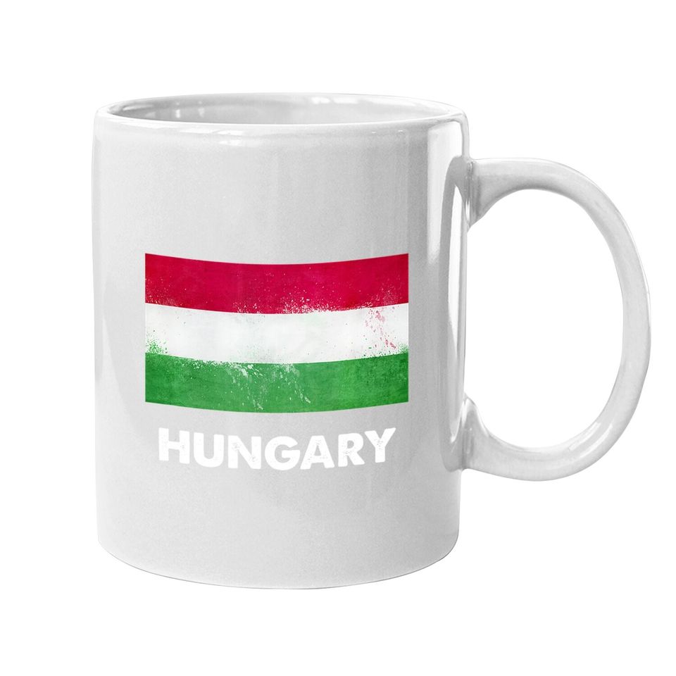 Hungary Flag Coffee Mug