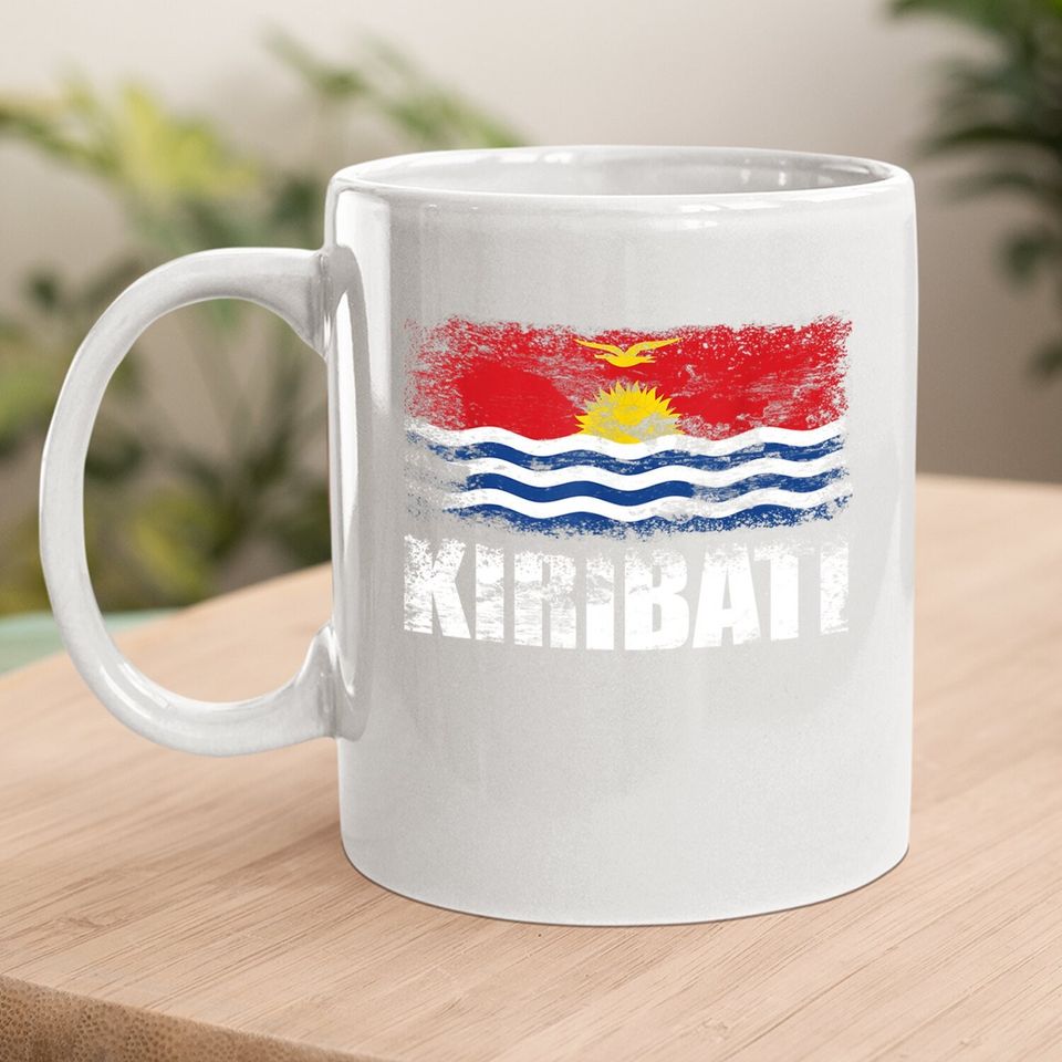 Kiribati Flag Coffee Mug