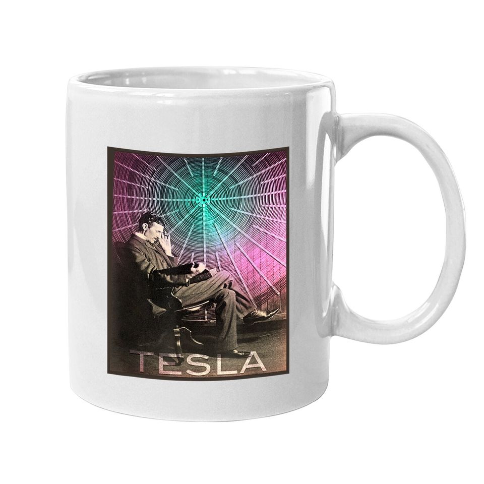 Nikola Tesla's Ac Electricity Inspiring Science Coffee Mug