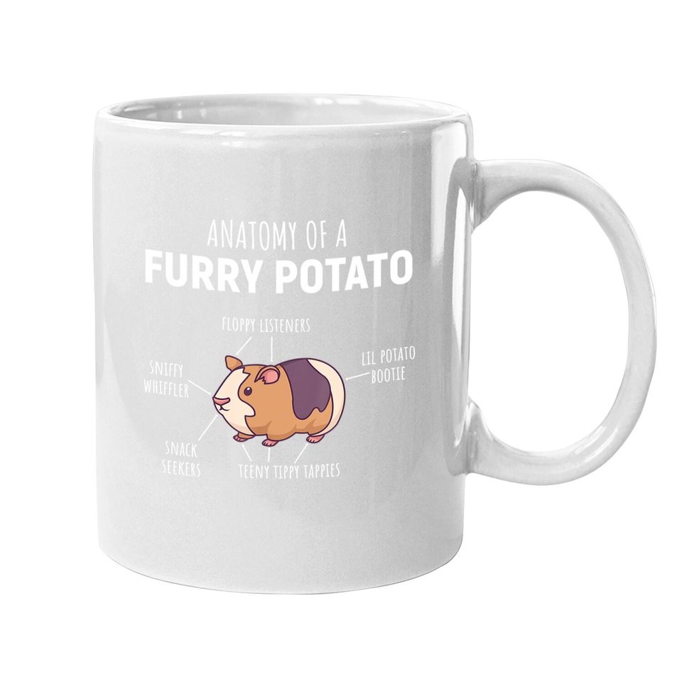 Anatomy Of A Furry Potato Guinea Pig Lover Gift Coffee Mug