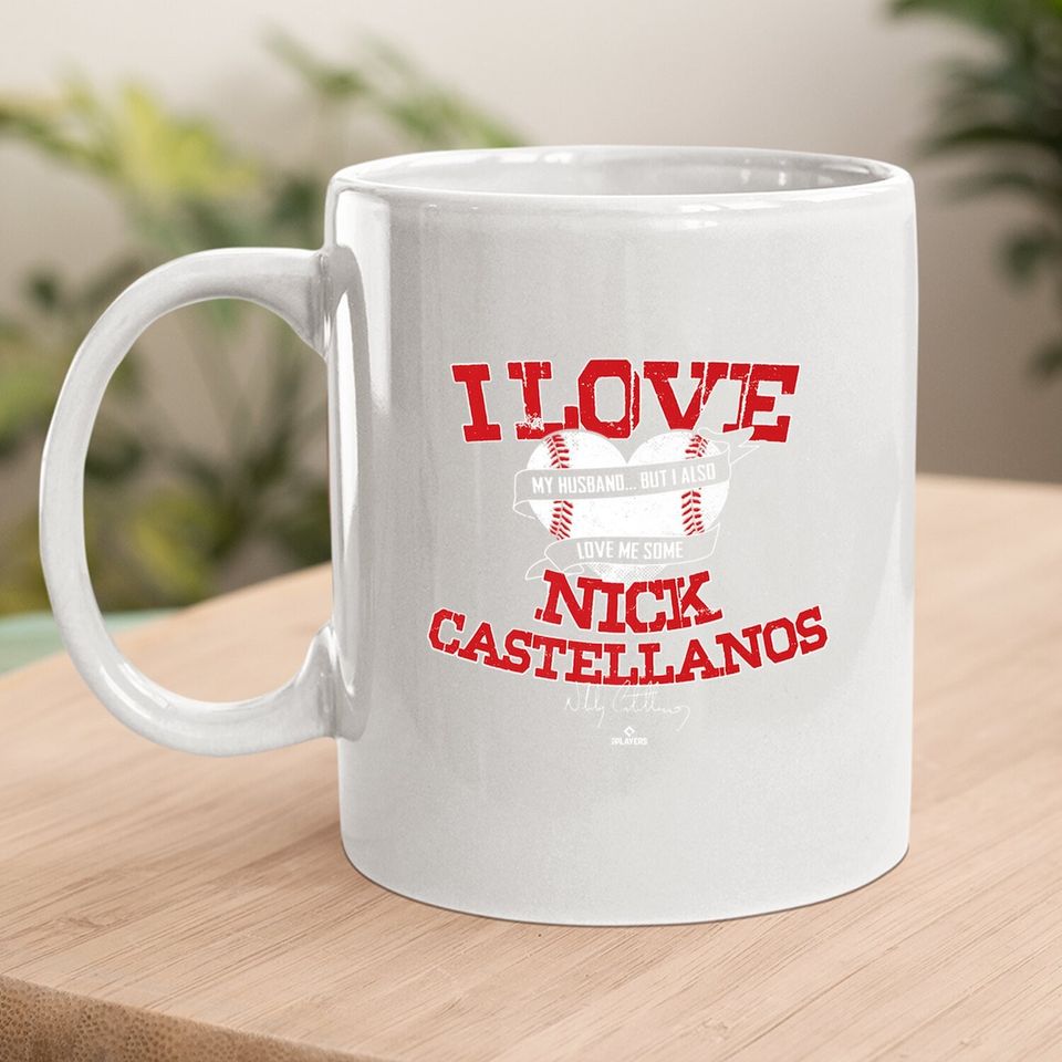I Love Nick Castellanos Coffee Mug