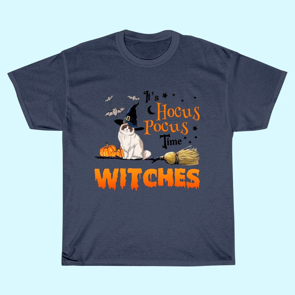 Hocus Pocus Time Wiches Cat Classic T-Shirt