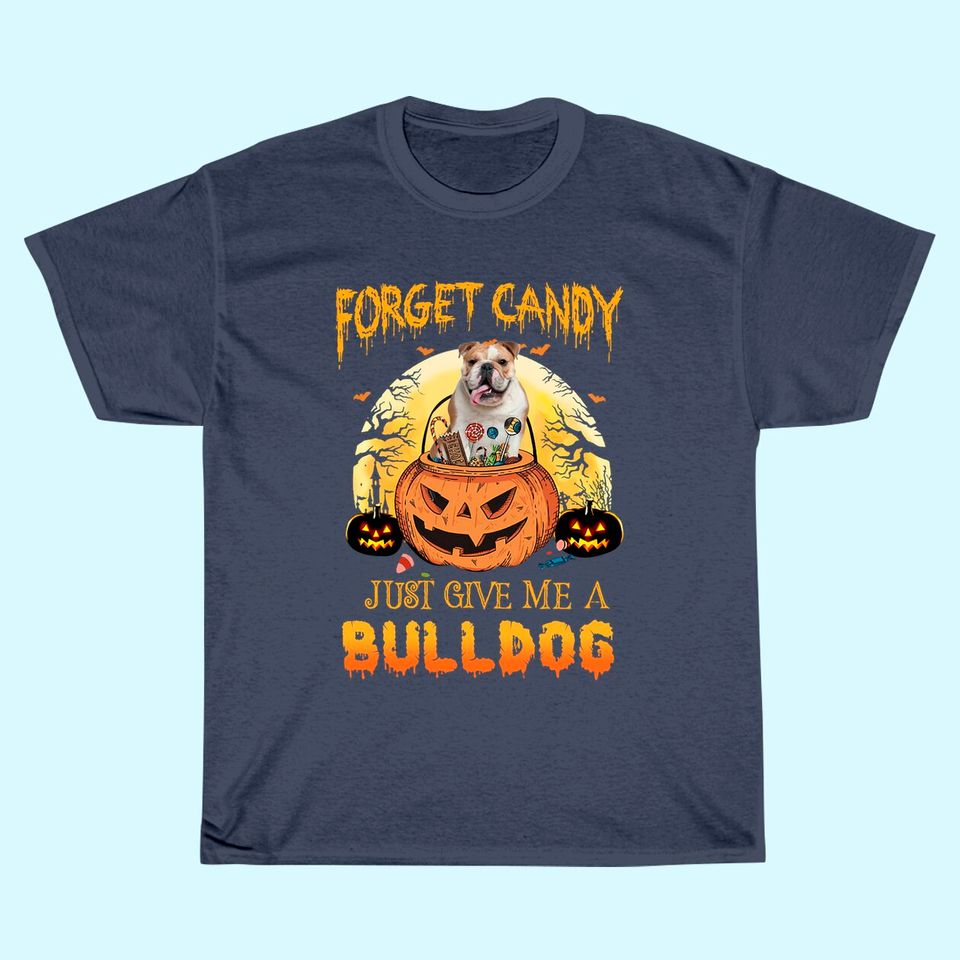 Candy Pumpkin Bulldog T-Shirt