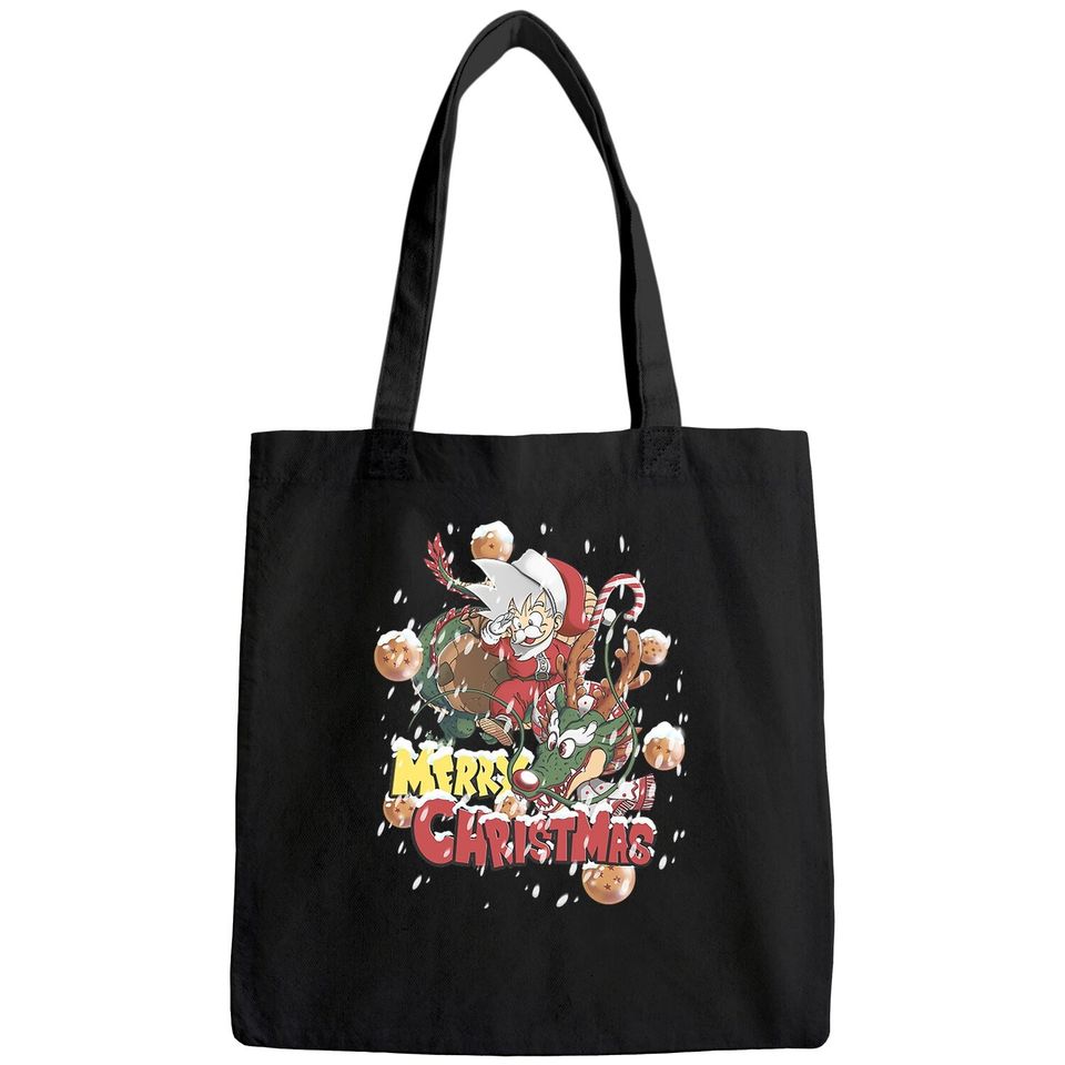 Merry Christmas Goku Classic Bags