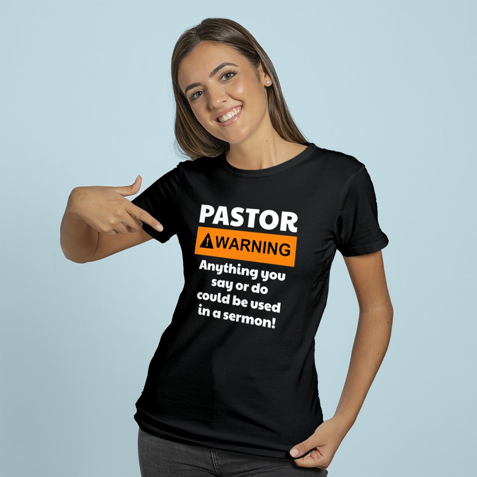 Funny Pastor Hoodie - Warning I Might Put You In A Sermon Hoodie
