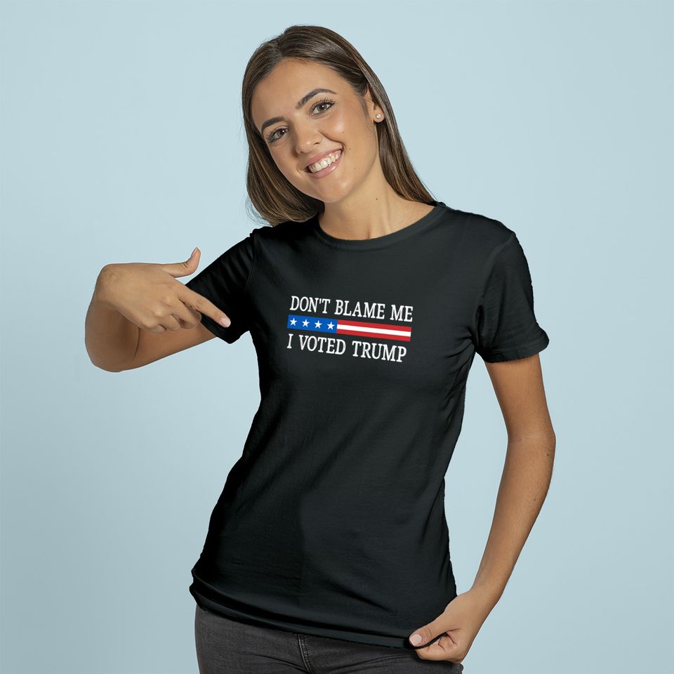 Don't Blame Me - I Voted Trump - Retro Style - Hoodie