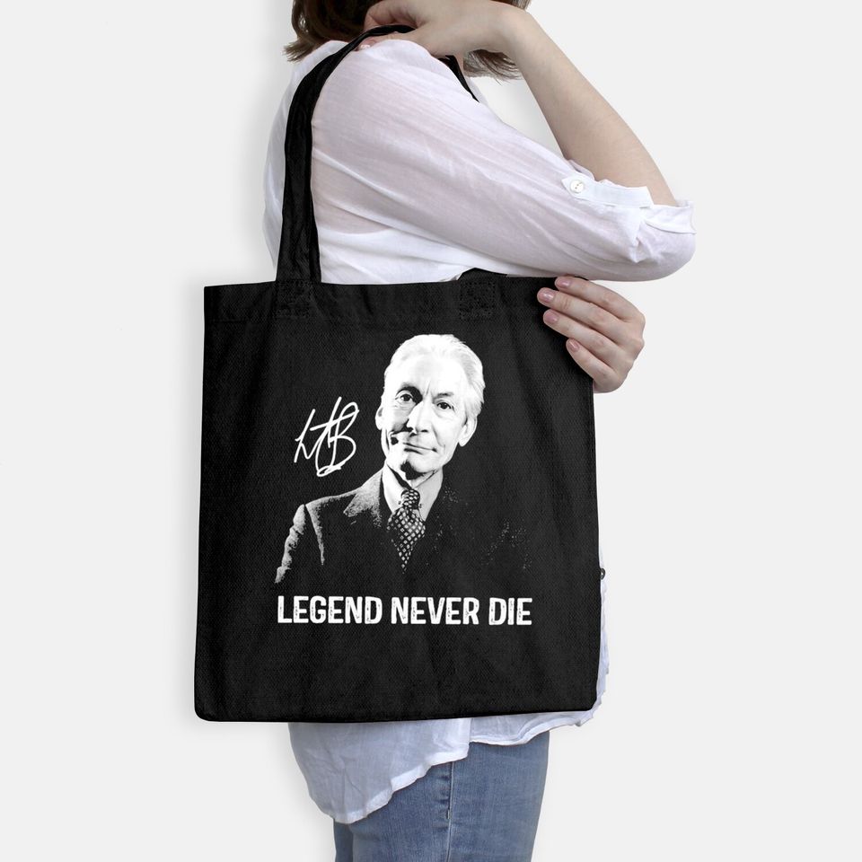Legends Never Die Charlie Watts Signature Bags