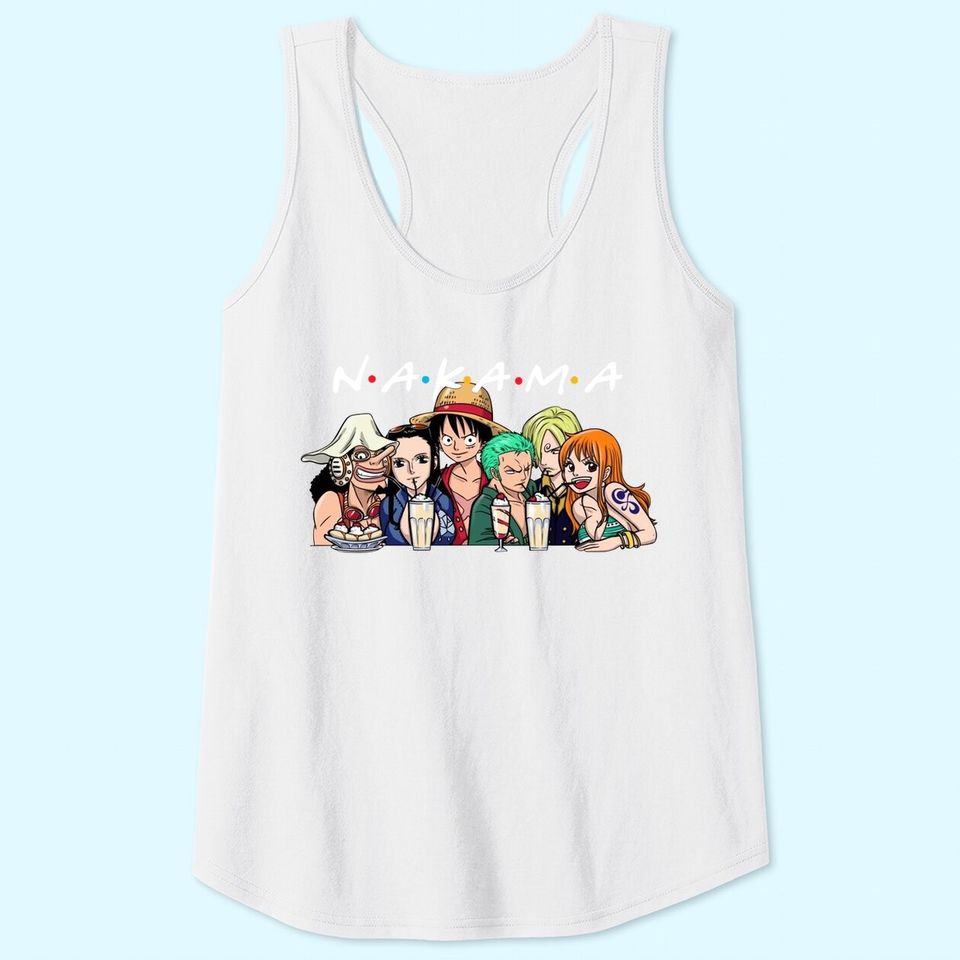 Luffy Friends The Pirate King Tank Tops