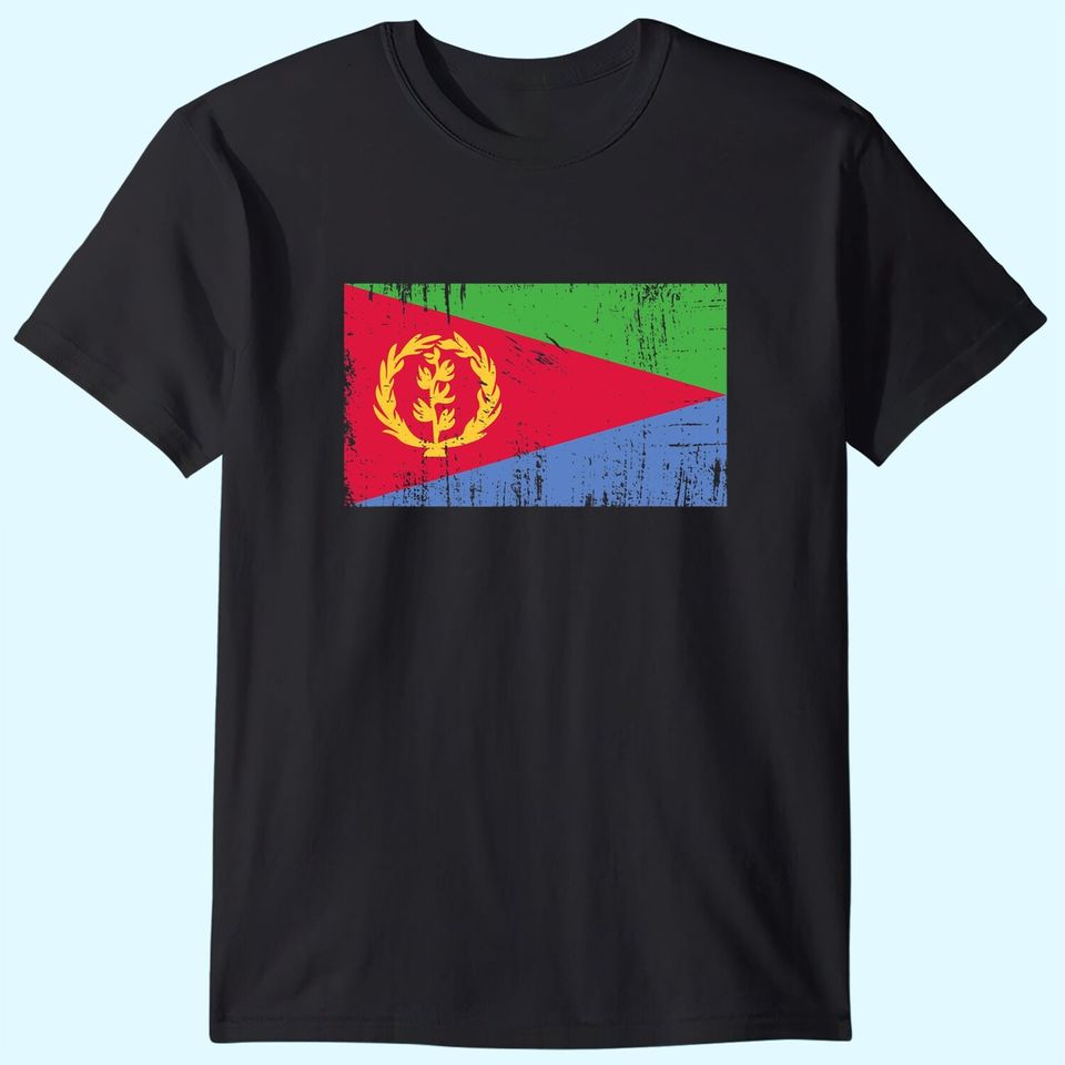 Eritrea Flag Gift Football T-Shirt
