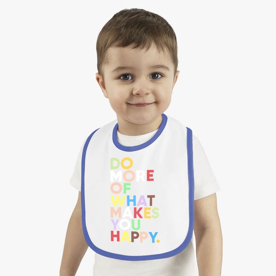 Fun Happy Graphic Bib Cute Short Sleeve Letter Printed Baby Bib Top