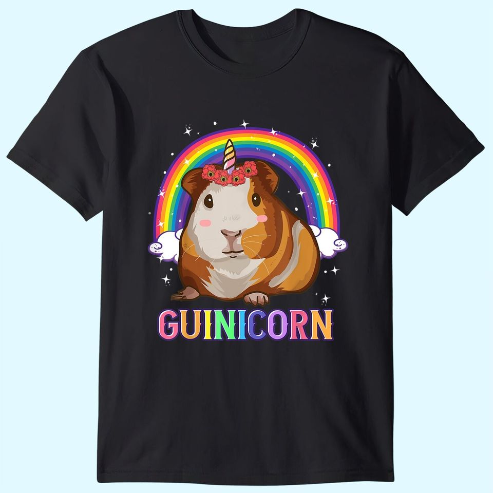 Guinea Pig Shirts For Girls Unicorn Guinicorn T-Shirt