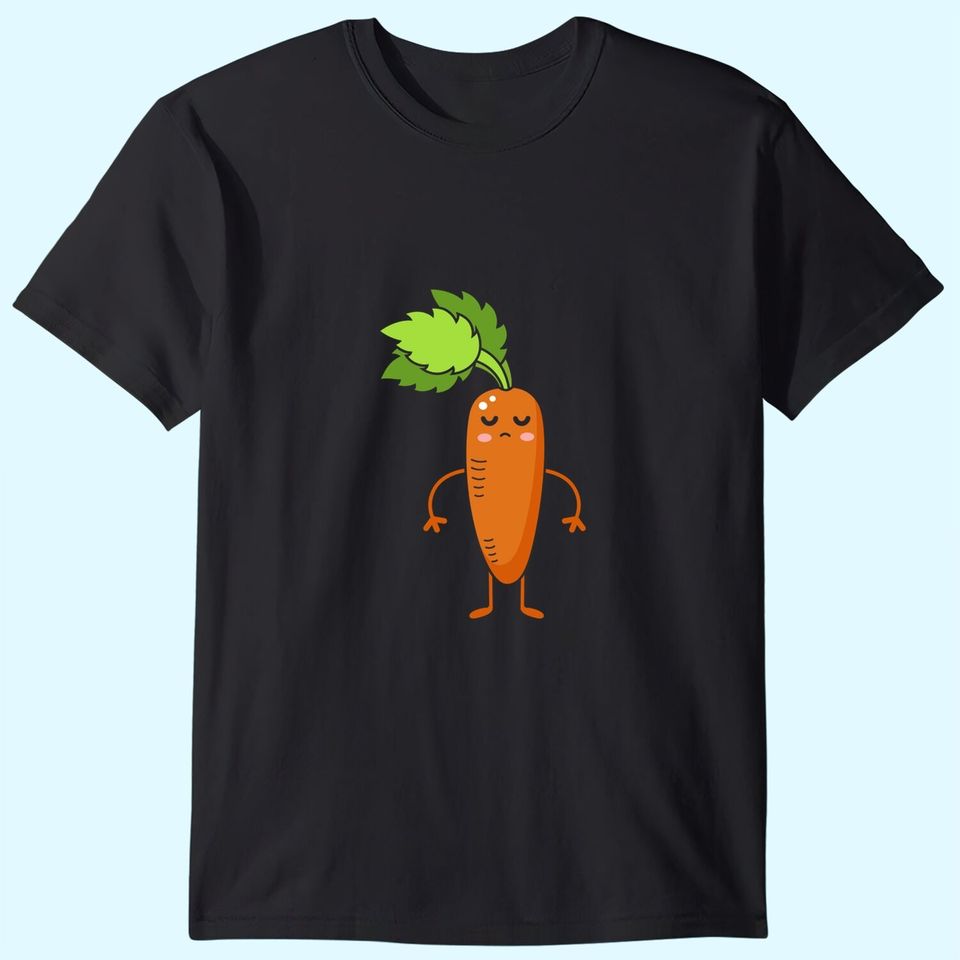 Vegetable Cute Carrot Vegetable T-Shirt