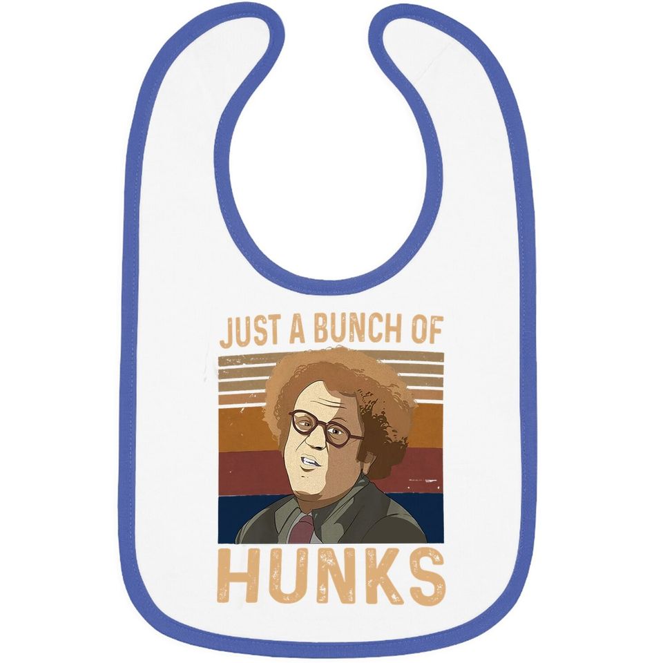 Check It Out! Dr. Steve Brule Just A Bunch Of Hunks Baby Bib