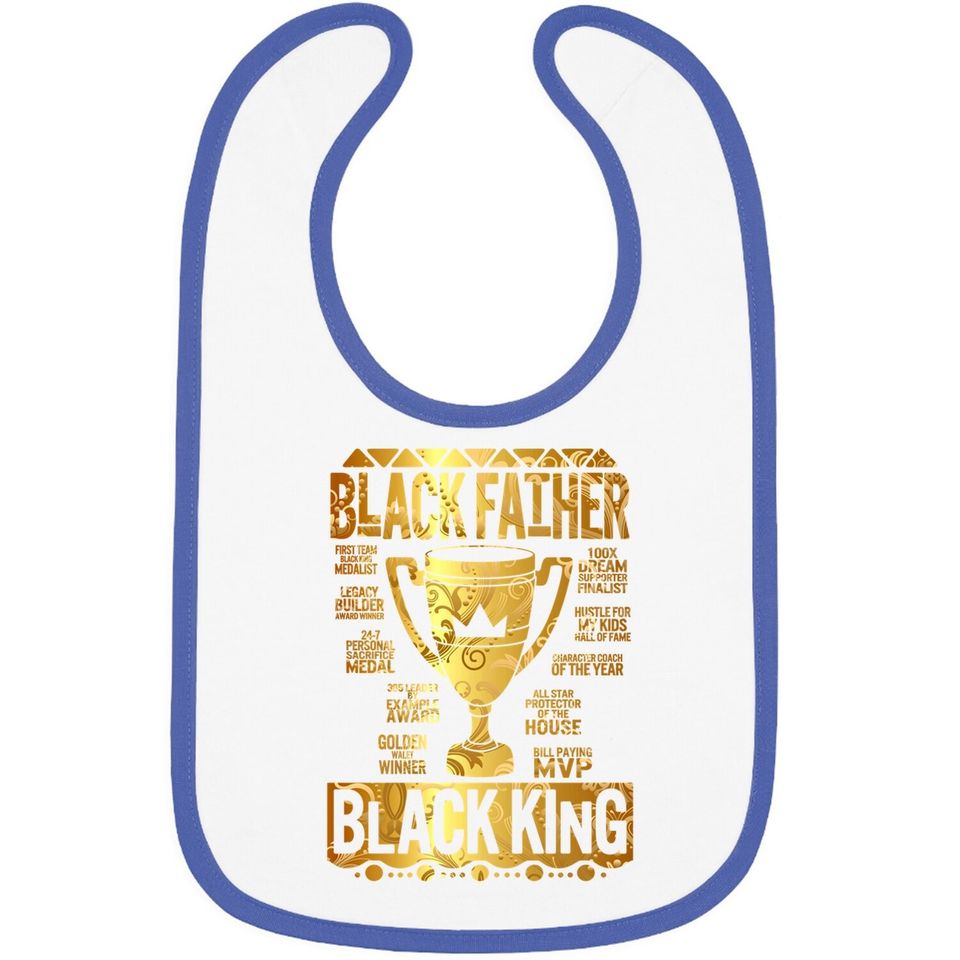 Black Fathers Matter Baby Bib