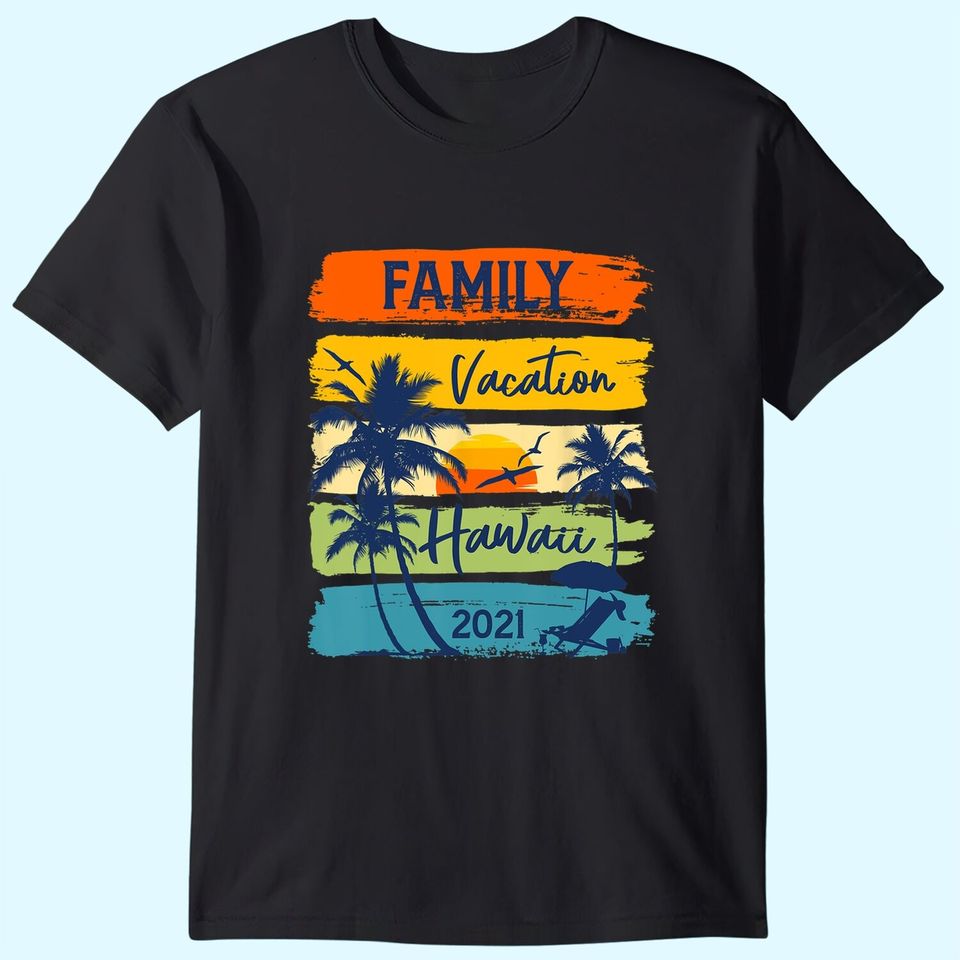 Hawaii Hawaiian Shirt Family Vacation Matching Group T-Shirt