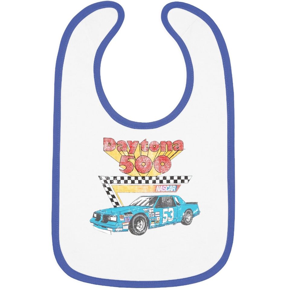 Vintage Daytona 500 Baby Bib Racing Baby Bib