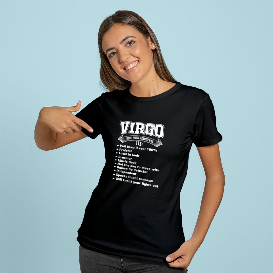 Virgo Facts Zodiac Sign Horoscope Hoodie