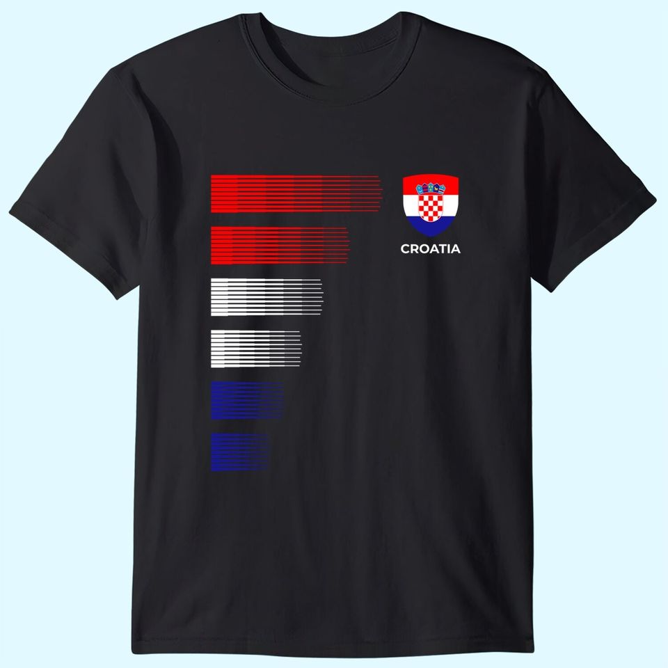 Croatia Football Jersey T-Shirt