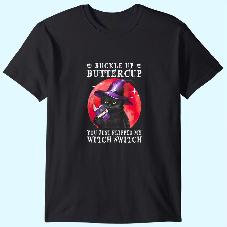 Buckle Up Butter Cup Halloween Collection T Shirt
