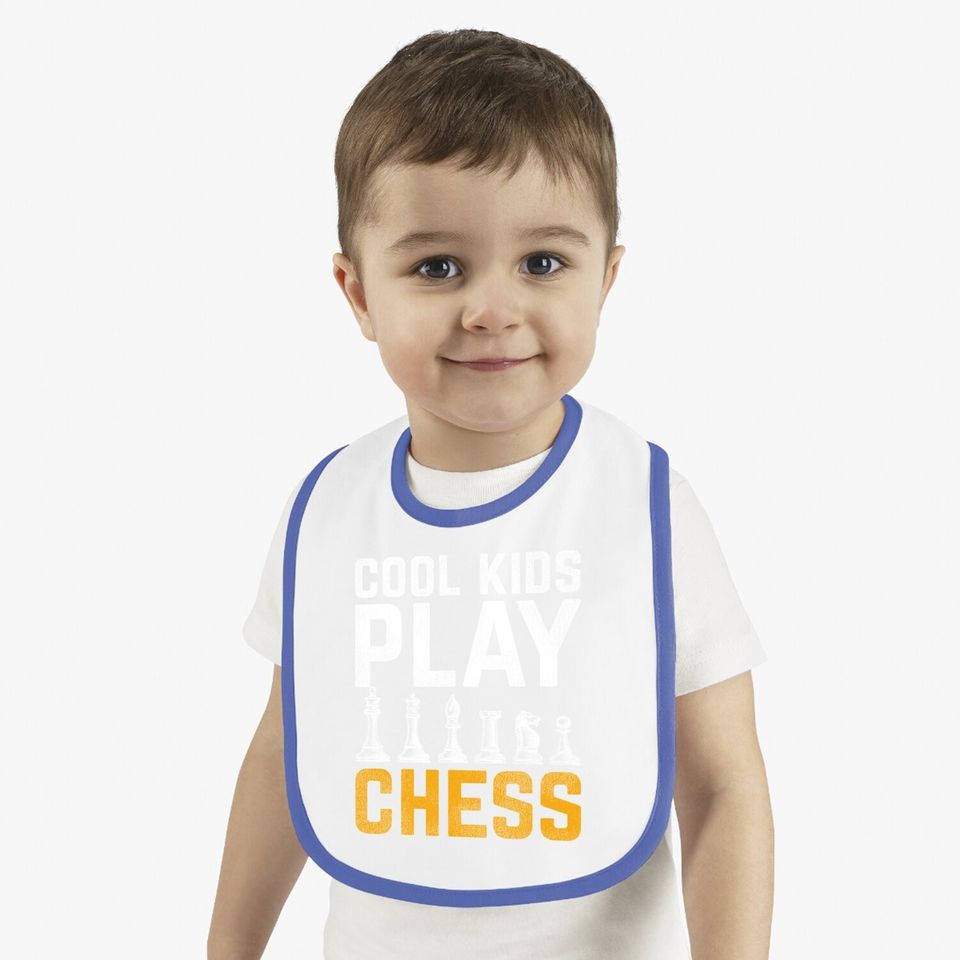 Cool Play Chess Baby Bib