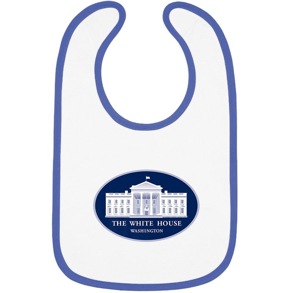 White House Washington Dc Logo Baby Bib