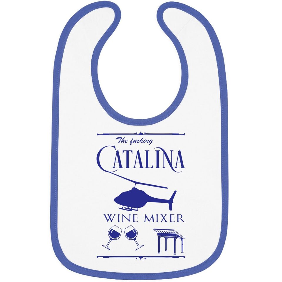 Catalina Mixer Wine Baby Bib