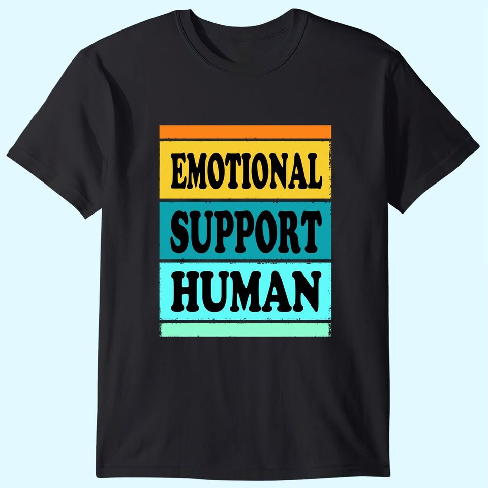 Emotional Support Human Shirt Service Animal T-Shirt