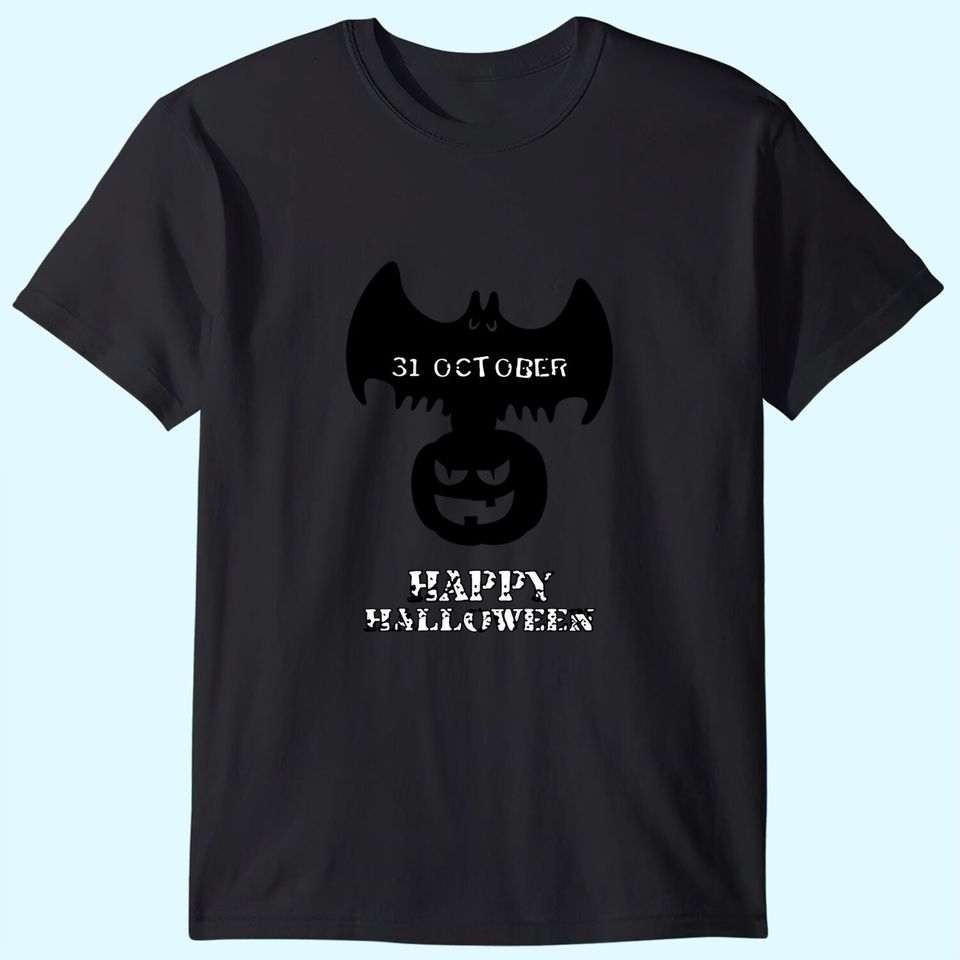 31 October Happy Halloween T Shirt