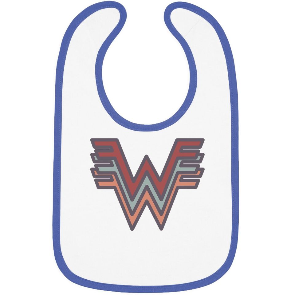 Weezer Logo Baby Bib