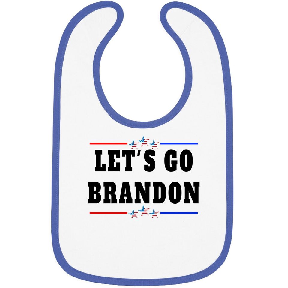 Let's Go Brandon Joe Biden Chant Impeach Costume Baby Bib